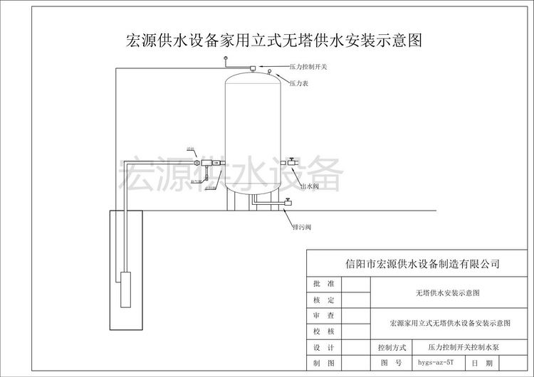 無(wú)塔供水器怎么安裝？